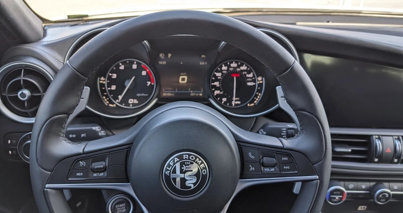 Alfa Romeo Giulia cena 133000 przebieg: 57000, rok produkcji 2019 z Zawiercie małe 407